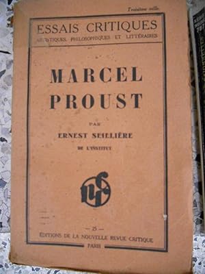 Imagen del vendedor de Marcel Proust a la venta por Frederic Delbos