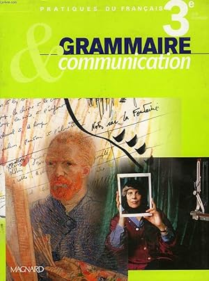 Image du vendeur pour GRAMMAIRE & COMMUNICATION, 3e mis en vente par Le-Livre
