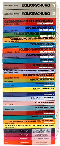 Exilforschung: Ein Internationales Jahrbuch. No. 1 - No. 28 (1983 - 2010, complete)