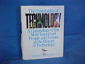 Imagen del vendedor de The Timetables of Technology: A Chronology of the Most Important People and Events in the History of Technology a la venta por Gene The Book Peddler