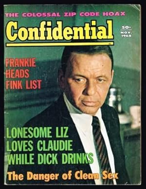 Seller image for Confidential; November, 1968 for sale by Antiquarius Booksellers