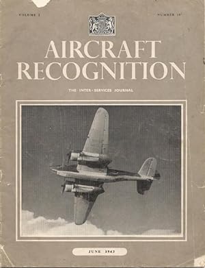 Immagine del venditore per Aircraft Recognition, The Inter-Services Journal : Volume I Number 10, June 1943 venduto da Florida Mountain Book Co.
