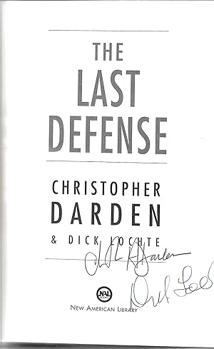 Seller image for THE LAST DEFENSE for sale by ODDS & ENDS BOOKS
