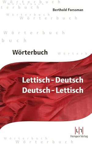 Bild des Verkufers fr Wrterbuch Lettisch-Deutsch, Deutsch-Lettisch zum Verkauf von AHA-BUCH GmbH