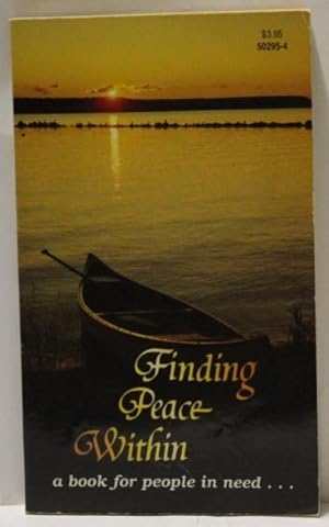 Bild des Verkufers fr Finding Peace Within zum Verkauf von H4o Books