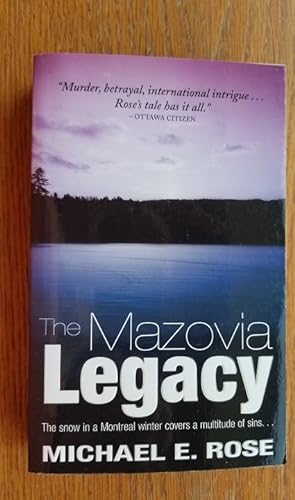 Image du vendeur pour The Mazovia Legacy mis en vente par Scene of the Crime, ABAC, IOBA