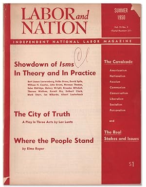 Labor and Nation Vol. VI, No. 3 (Summer 1950)