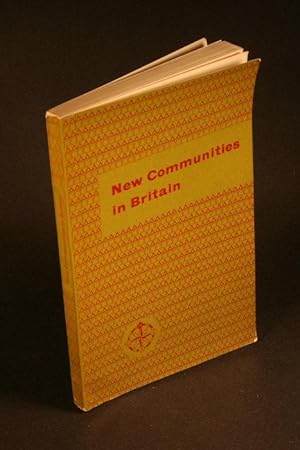 Image du vendeur pour New communities in Britain. Achievements and problems. mis en vente par Steven Wolfe Books