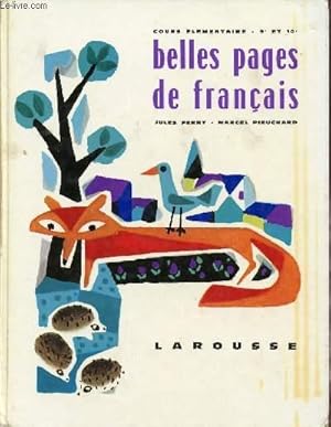 Seller image for BELLES PAGES DE FRANCAIS / COURS ELEMENTAIRE - CLASSES DE 9 ET 10. for sale by Le-Livre