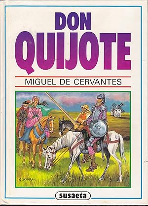 Imagen del vendedor de DON QUIJOTE DE LA MANCHA Ilustraciones de C.Guerra en color a la venta por CALLE 59  Libros