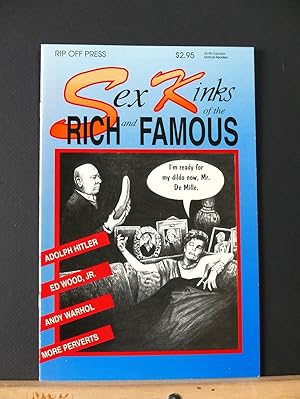 Bild des Verkufers fr Sex Kinks of the Rich and Famous zum Verkauf von Tree Frog Fine Books and Graphic Arts