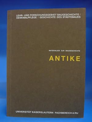 Materialien zur Baugeschichte ANTIKE. -