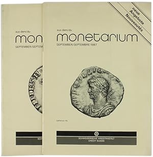 MONETARIUM. Nouveautés du: Septembre 1986 - Septembre 1987.: