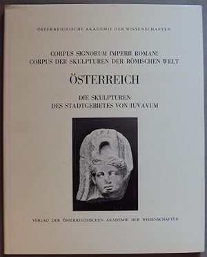 Bild des Verkufers fr Die Skulpturen des Stadtgebietes von Iuvavum. Mit 3 Abb. im Text, 101 Abb. auf 42 Tafeln u. 1 Fundortkarte zum Verkauf von Der Buchfreund