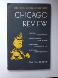 The Chicago Review. Special Issue; Changing American Culture. Vol. 9 No.3 Fall 1955