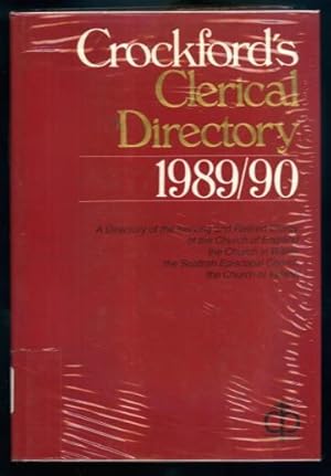 Imagen del vendedor de Crockford's Clerical Directory 1989/90 a la venta por Lazy Letters Books