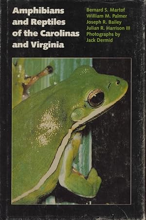 Image du vendeur pour Amphibians and Reptiles of the Carolinas and Virginia mis en vente par Frank's Duplicate Books
