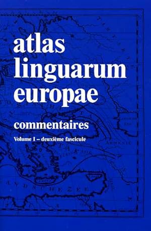 Bild des Verkufers fr Atlas linguarum Europae. (ALE). Vol.I: Commentaires, deuxime fascicule: Cartes. zum Verkauf von FIRENZELIBRI SRL