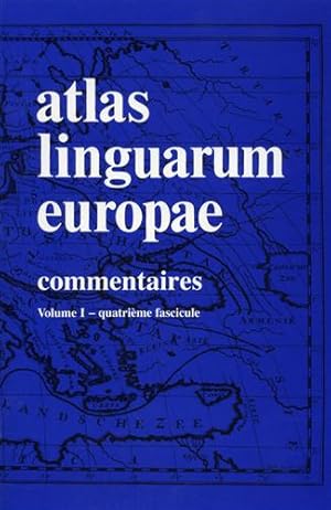 Bild des Verkufers fr Atlas linguarum Europae. (ALE). Vol.I: Commentaires, quatrime fascicule: Cartes. zum Verkauf von FIRENZELIBRI SRL