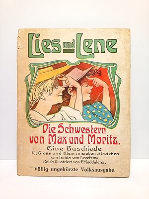 Seller image for Lies und Lene das bekannte Schwesternpaar / Reich illustriert von F. Maddalena for sale by Librera Miguel Miranda