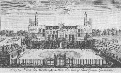 Drayton House in Northamptonshire, the Seat of Lord George Germaine.