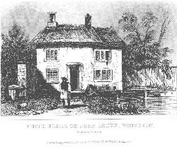 Birthplace of John Locke, Wrington, Somersetshire.