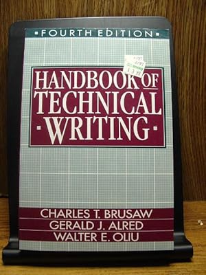 HANDBOOK OF TECHNICAL WRITING