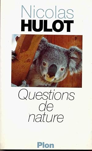 Questions de nature