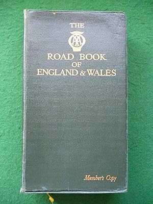 The AA Road Book Of England And Wales With Touring Survey, Gazetteer, Itineraries, Maps And Town ...