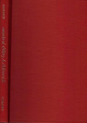 Seller image for Memoirs of Mary A. Maverick for sale by Clausen Books, RMABA