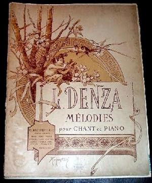 L.DENZA Melodies pour Chant et Piano.