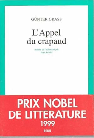 Bild des Verkufers fr L'appel du crapaud zum Verkauf von JLG_livres anciens et modernes