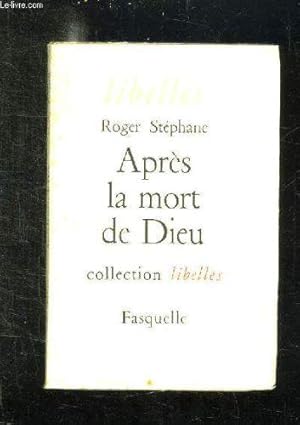 Imagen del vendedor de Aprs la mort de dieu. a la venta por JLG_livres anciens et modernes