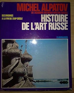 Imagen del vendedor de Histoire de l'art russe a la venta por JLG_livres anciens et modernes