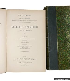 Image du vendeur pour Gologie applique  l'art de l'Ingnieur mis en vente par Librairie Alain Brieux