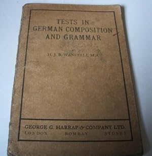 Tests in German Composition and Grammar