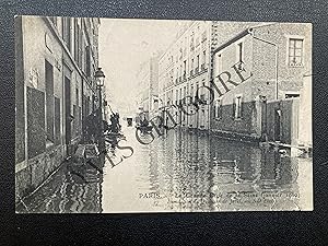 INONDATION DU QUARTIER DE JAVEL-PARIS 1910-CARTE POSTALE