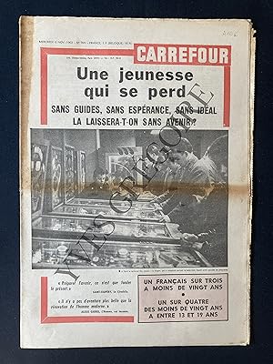 CARREFOUR-N°999-6 NOVEMBRE 1963