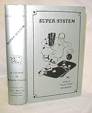 Bild des Verkufers fr Super/System: A Course In Power Poker zum Verkauf von Princeton Antiques Bookshop