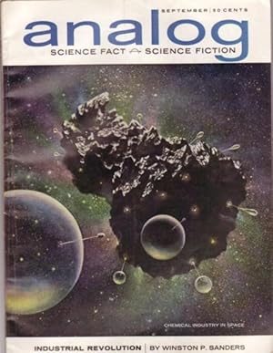 Bild des Verkufers fr Analog: Science Fact / Science Fiction - September 1963, Industrial Revolution, The Thirst Quenchers, The Last Straw, Chrono-Control, Am I Still There?, Which Polaris Do You Mean? zum Verkauf von Nessa Books