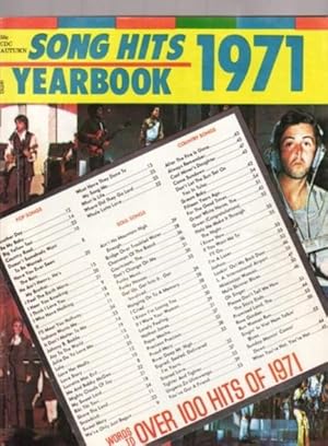 Song Hits Yearbook 1971 -- featuring Paul McCartney (of the Beatles) on Cover . Grand Funk Railro...