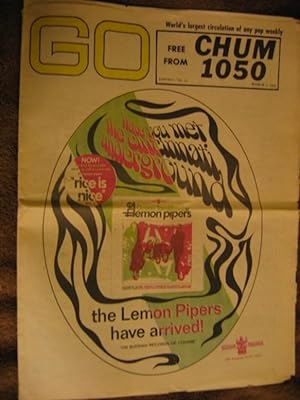 GO, #21, March 8, 1968.(Free From CHUM 1050)