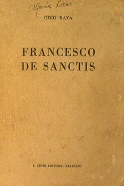 Francesco De Sanctis.