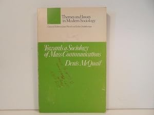 Seller image for Towards a Sociology of Mass Communications for sale by Bidonlivre