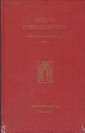 Immagine del venditore per Corpus Christianorum. Guillelmus Durantus Rationale divinorum officiorum VII-VIII. Praefatio. Indices, venduto da BOOKSELLER  -  ERIK TONEN  BOOKS