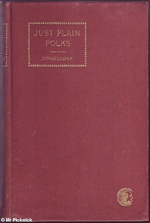 Immagine del venditore per Just Plain Folks venduto da Mr Pickwick's Fine Old Books