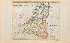Bild des Verkufers fr A map of the Seven United Provinces: with the Dutch, Austrian and French Netherlands. zum Verkauf von Peter Harrington.  ABA/ ILAB.