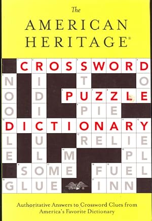 Seller image for The American Heritage Crossword Puzzle Dictionary for sale by Don's Book Store