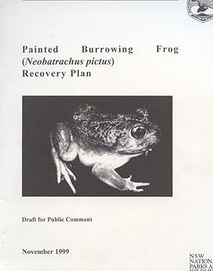 Seller image for Painted Burrowing Frog (Neobatrachus pictus) Recovery Plan - Draft Recovery Plan for sale by Frank's Duplicate Books