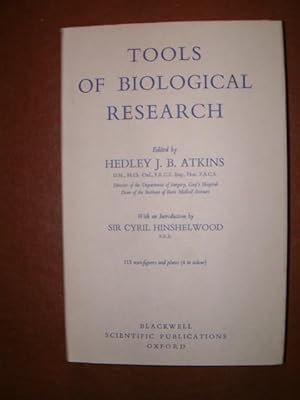 Imagen del vendedor de Tools of Biological Research a la venta por Beach Hut Books
